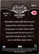 2013 Topps Making Their Mark Zack Cozart