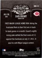 2013 Topps Making Their Mark Zack Cozart #MM-12