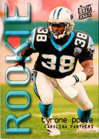 1995 Ultra Tyrone Poole #421 Rookie