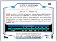 2014 Bowman Hisashi Iwakuma #103