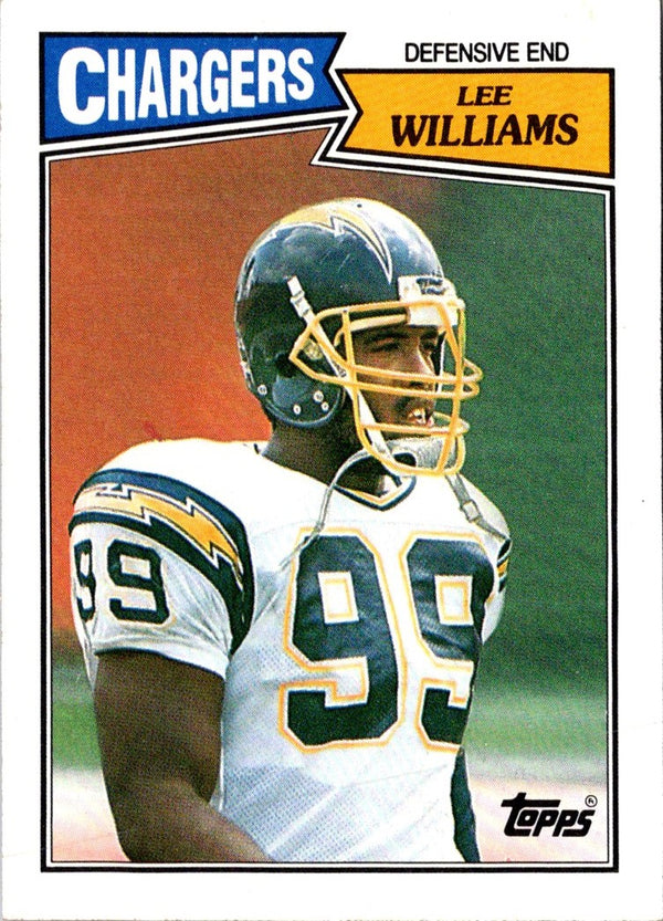 1987 Topps American/UK Lee Williams #70