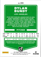 2021 Donruss Dylan Bundy #205