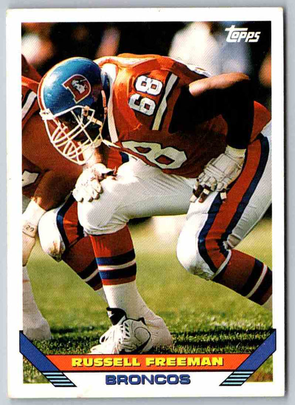 1993 Topps Russell Freeman #542