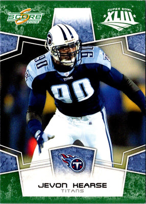 2008 Score Super Bowl XLIII Jevon Kearse #313