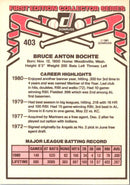 1981 Donruss Bruce Bochte