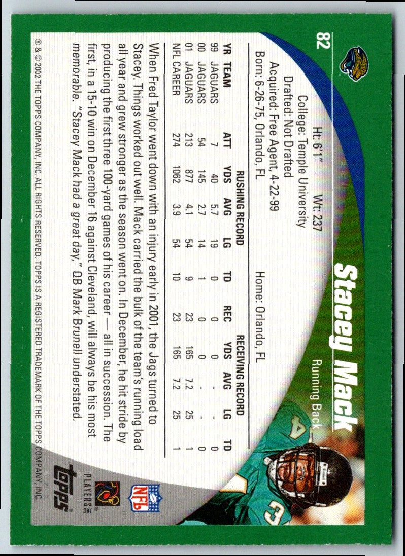 2002 Topps Stacey Mack