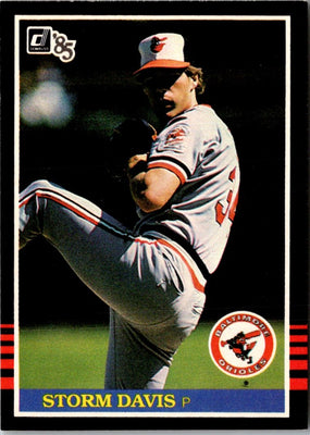 1985 Donruss Storm Davis #454