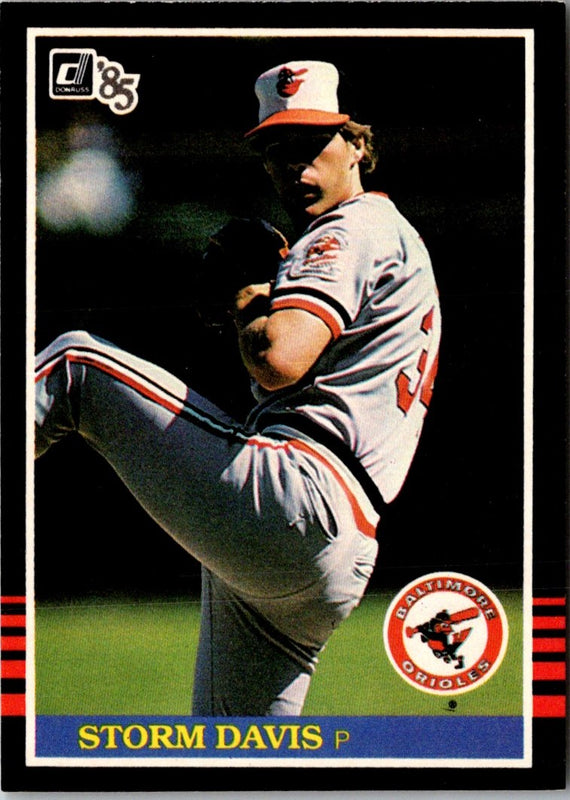 1985 Donruss Storm Davis #454