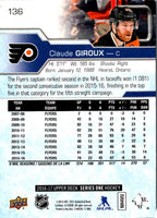 2016 Upper Deck Claude Giroux #136