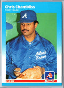 1987 Fleer Chris Chambliss