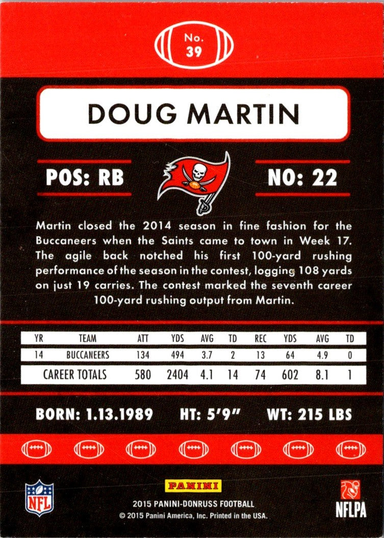 2015 Donruss Doug Martin