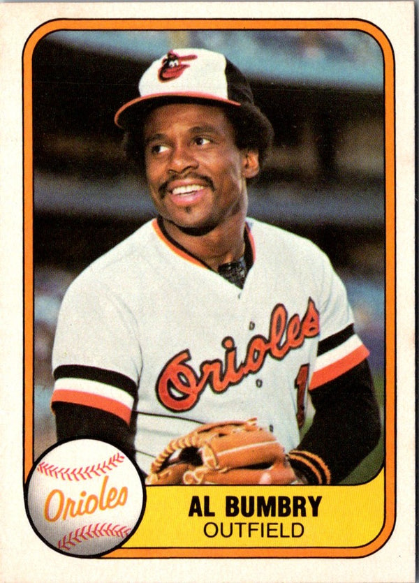 1981 Fleer Al Bumbry #172