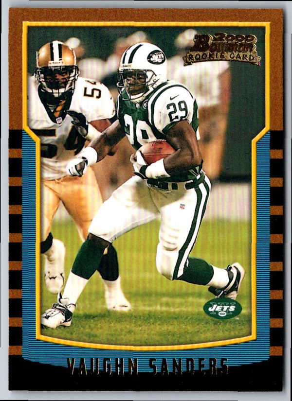 2000 Bowman Vaughn Sanders #204 Rookie