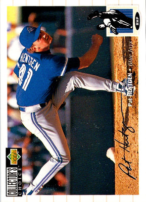 1994 Collector's Choice Pat Hentgen #133 Silver Signature