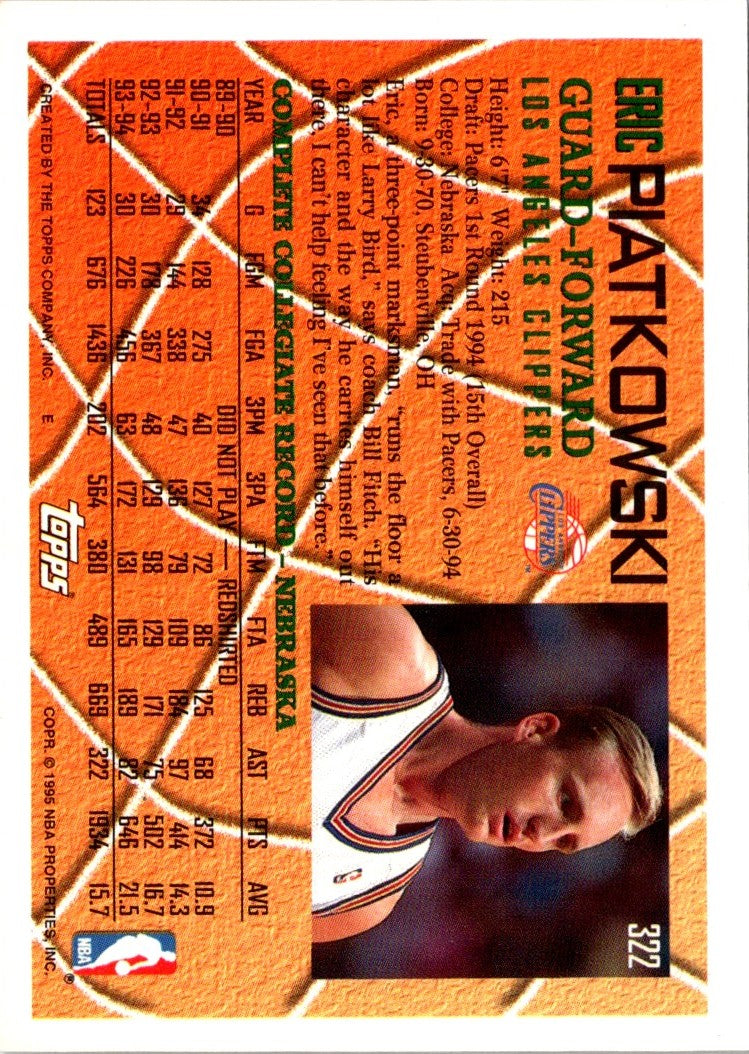 1994 Topps Eric Piatkowski