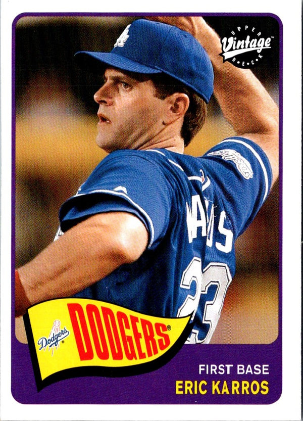 2003 Upper Deck Vintage Eric Karros #79