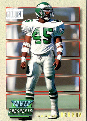 1993 Pro Set Power Update Prospects Vaughn Hebron #PP12