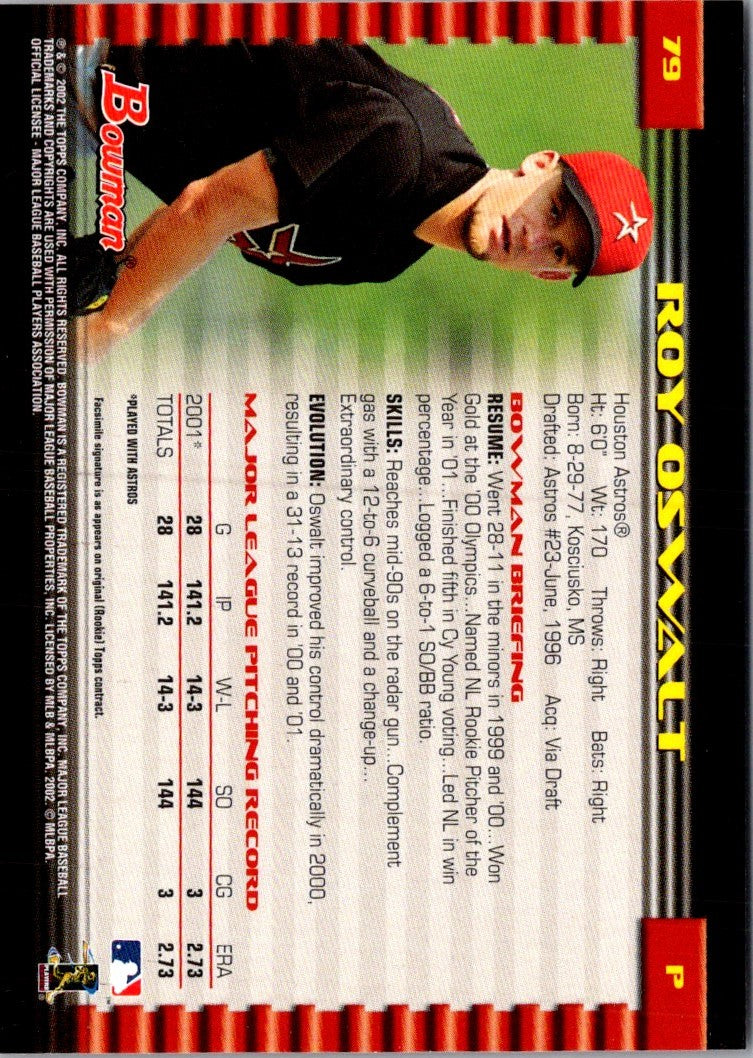 2002 Bowman Roy Oswalt