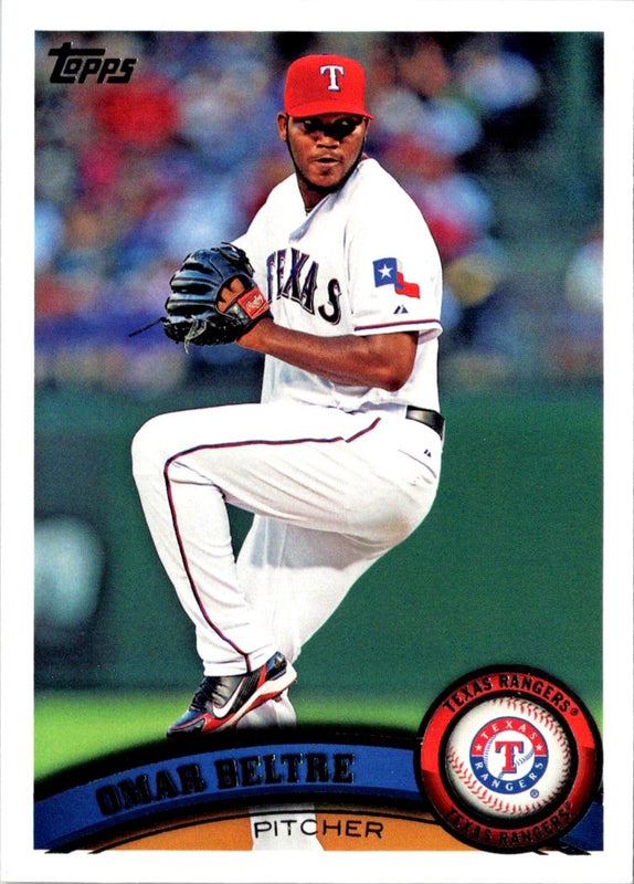 2011 Topps Omar Beltre #621
