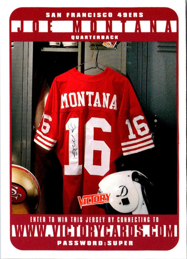 1999 Victory Joe Montana #IN3