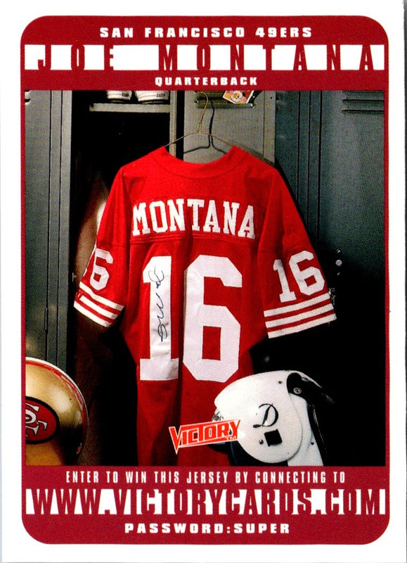 1999 Victory Joe Montana #IN3