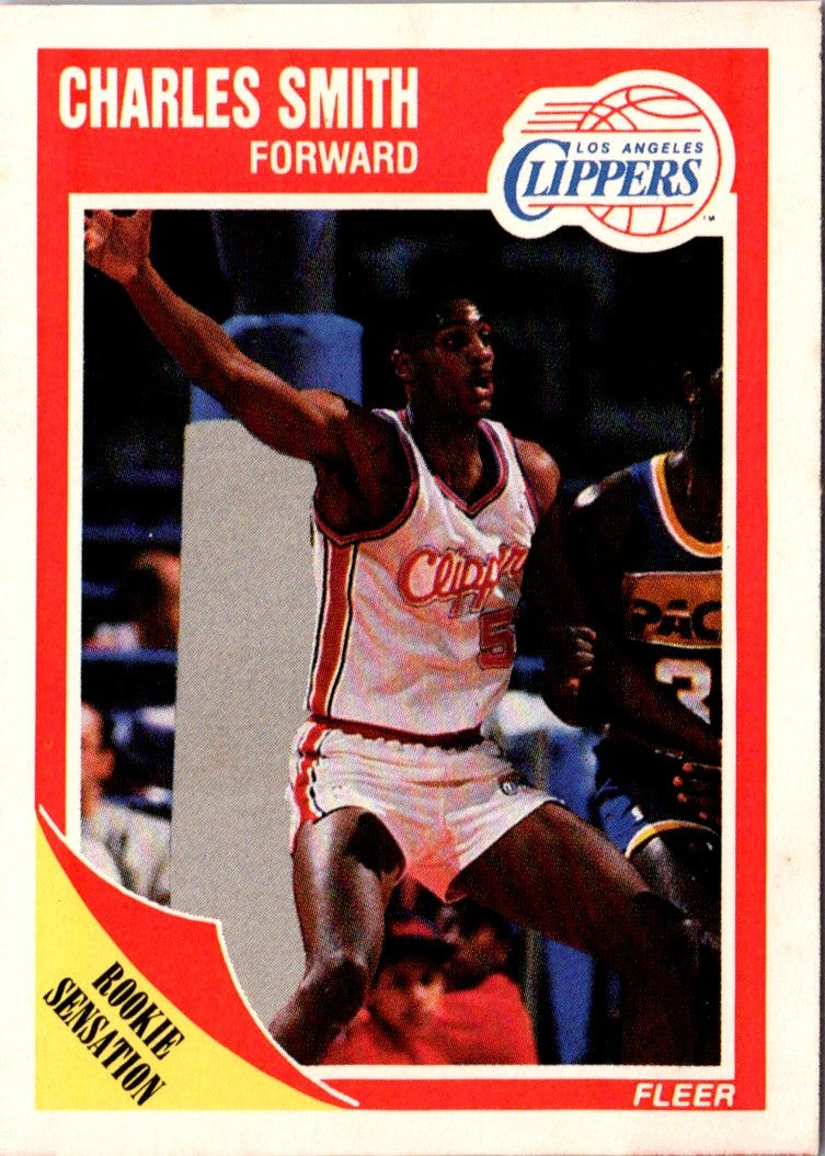 1989 Fleer Charles Smith