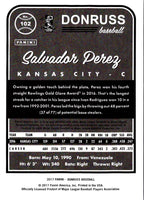 2017 Donruss Salvador Perez #102