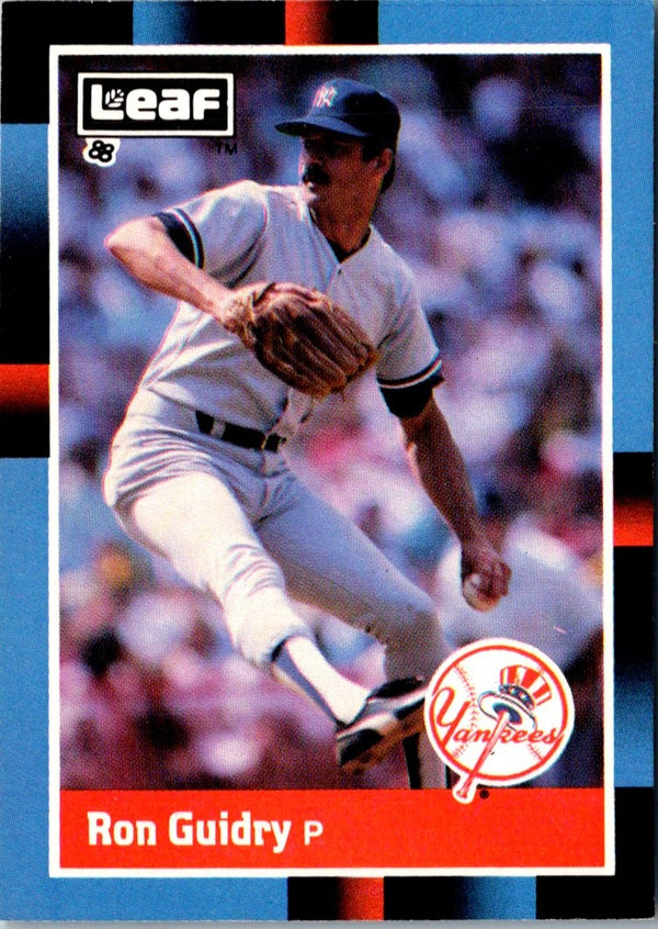 1988 Leaf Ron Guidry #180