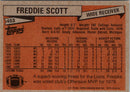 1981 Topps Freddie Scott