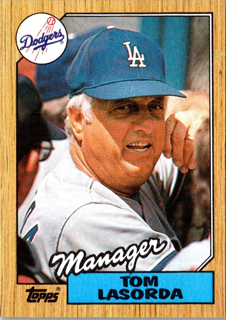 1987 Topps Tom Lasorda