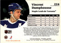 1991 Pro Set French Vincent Damphousse #224