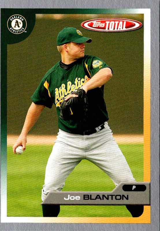 2005 Topps Total Joe Blanton #376