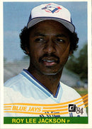 1984 Donruss Roy Lee Jackson