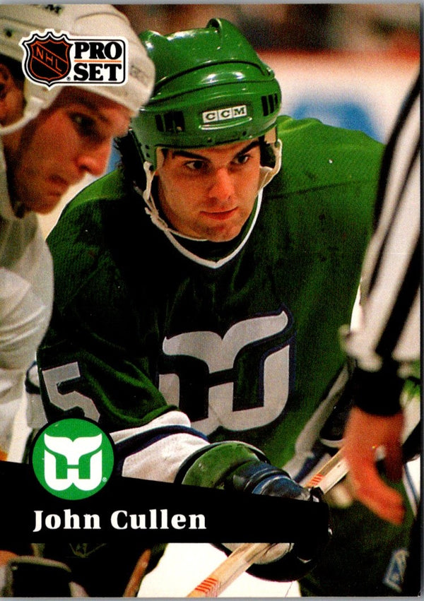 1991 Pro Set French John Cullen #85