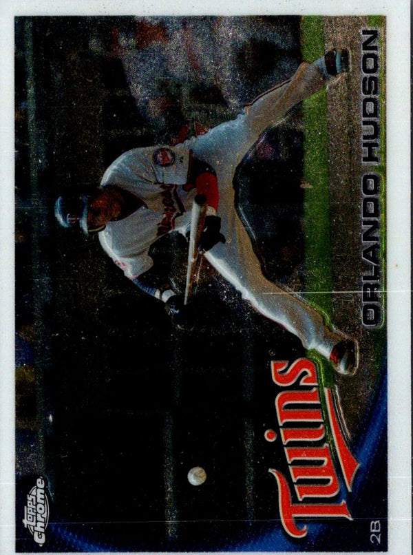 2010 Topps Chrome Orlando Hudson #83