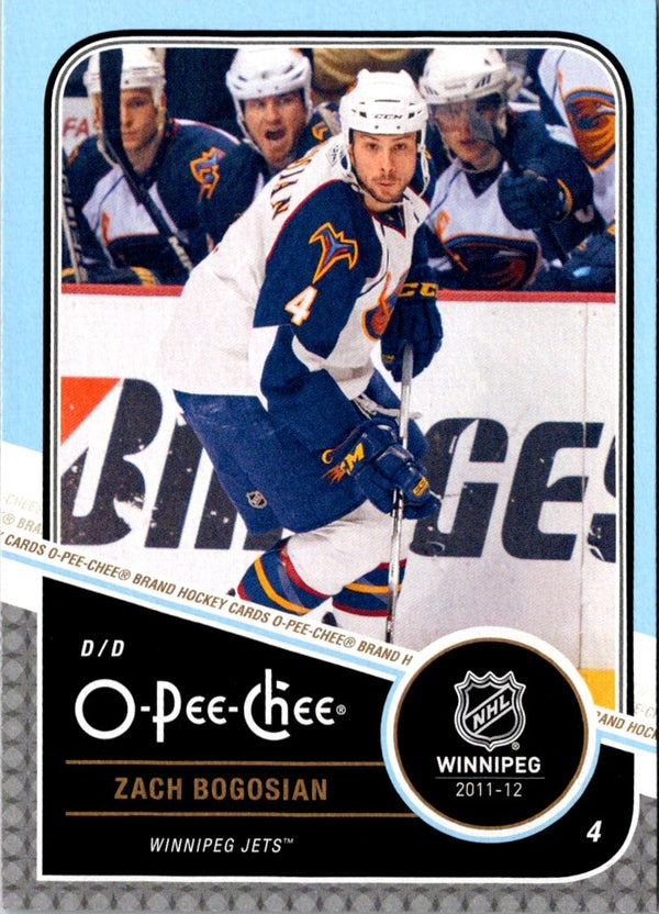 2011 O-Pee-Chee Zach Bogosian #213