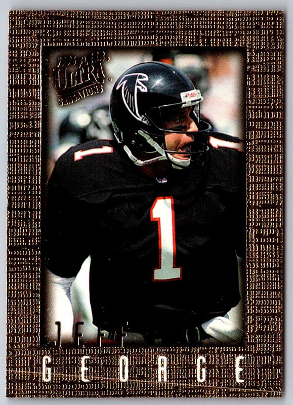 1996 Fleer Metal Freshly Forged Eddie George #4