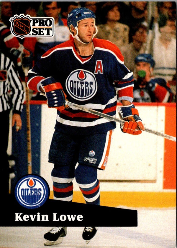 1991 Pro Set French Kevin Lowe #76