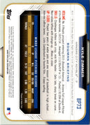 2015 Bowman Prospects Kyle Zimmer