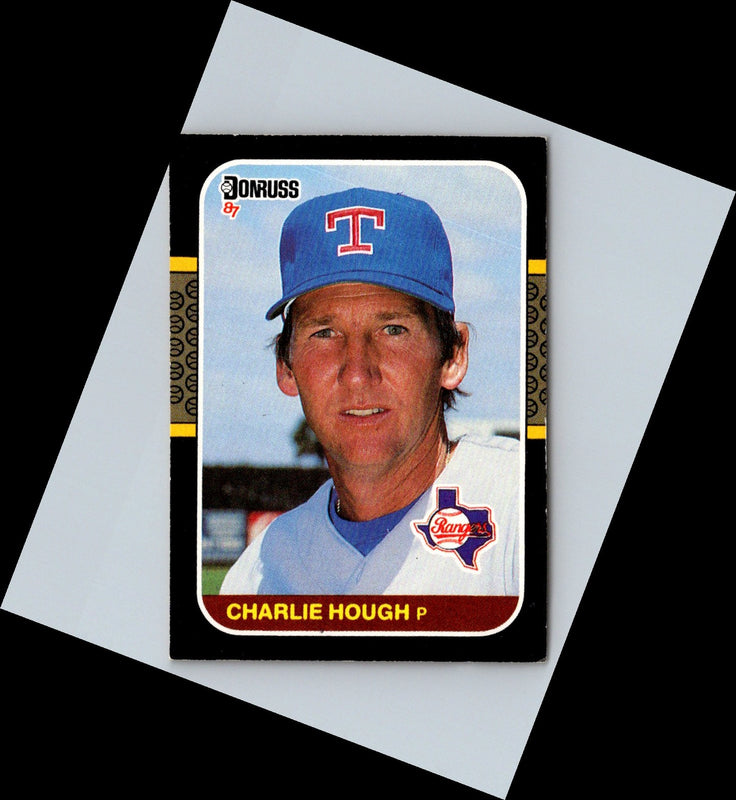 1987 Donruss Charlie Hough #470