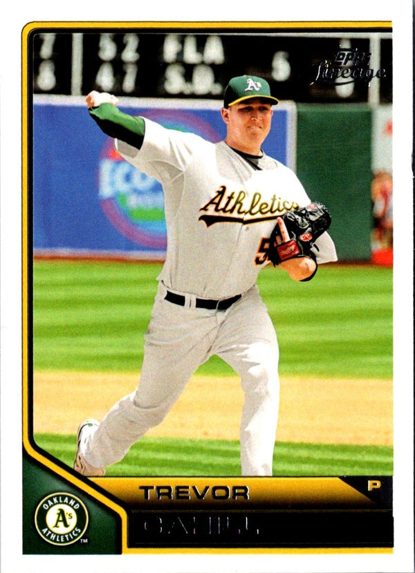 2011 Topps Lineage Trevor Cahill #113