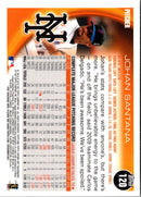 2010 Topps Chrome Johan Santana