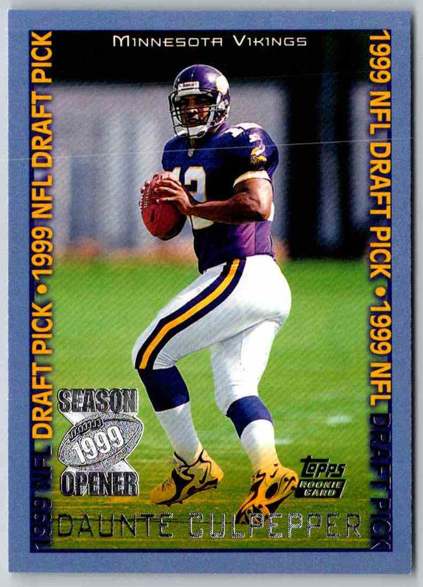 1999 Topps Daunte Culpepper #159