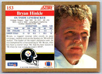 1991 Score Bryan Hinkle #153