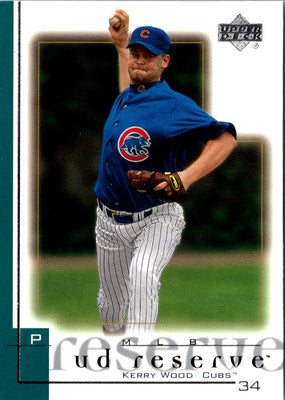 2001 UD Reserve Kerry Wood #111