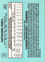 1986 Leaf Nate Snell #166 Rookie