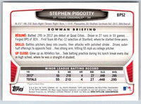 2013 Bowman Stephen Piscotty #BP52 Purple Paper