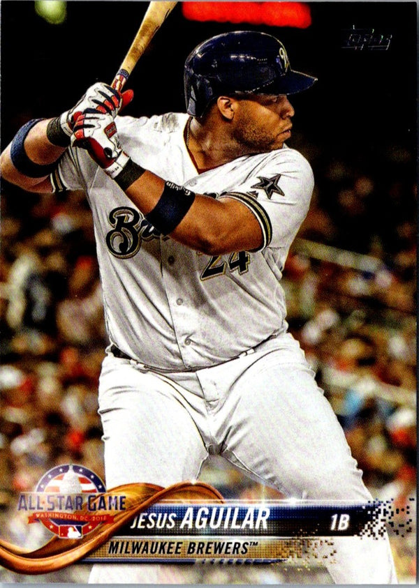 2018 Topps Update Jesus Aguilar #US113