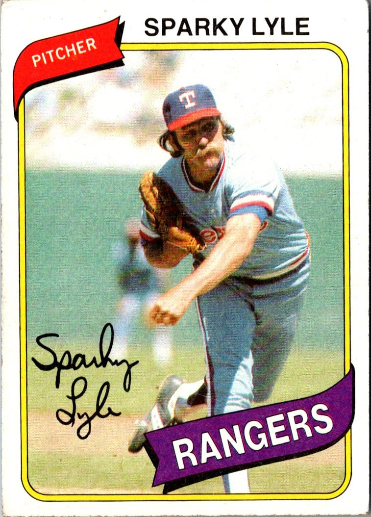 1980 Topps Sparky Lyle