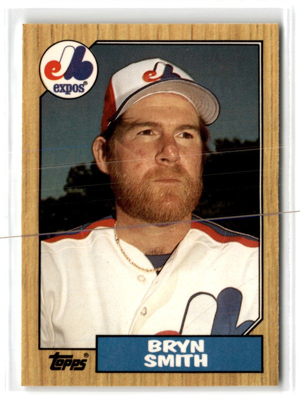 1987 Topps Tiffany Bryn Smith #505